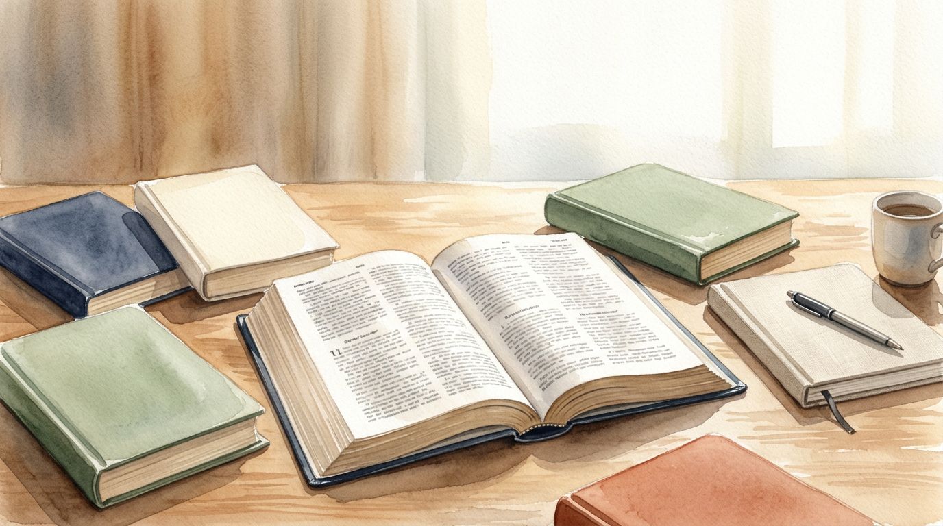 Open Bible On Wooden Desk Bible Translations for Beginners: How to Choose One You'll Read
