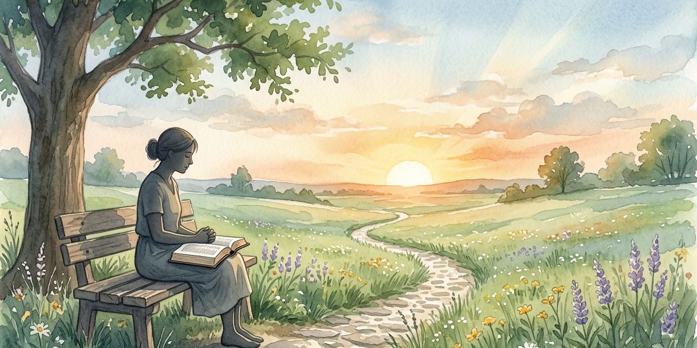 Person Praying At Sunrise How to Hear God's Voice in Daily Life