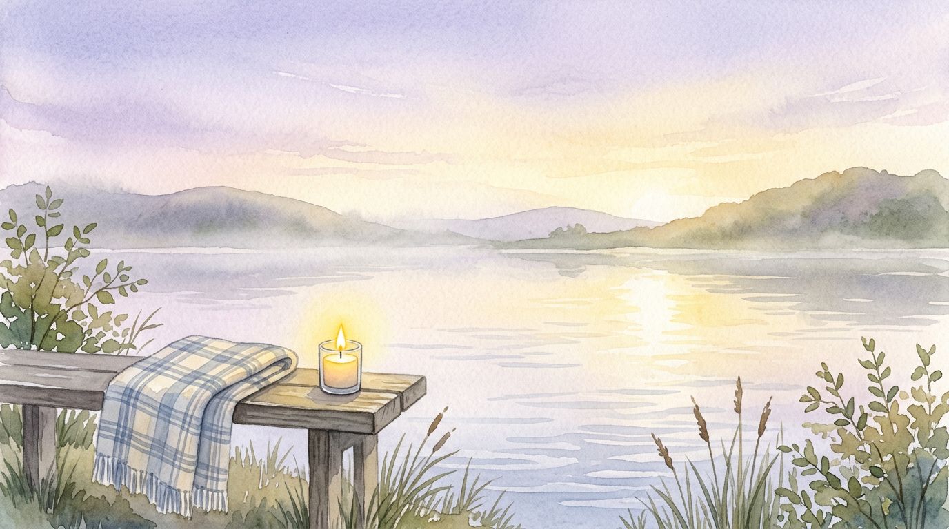 Sunrise Over Calm Lake Prayer When Overwhelmed: A Simple Way to Pray